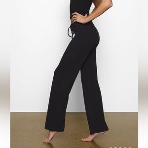 SKIMS NWT Cotton Jersey Pant - Soot